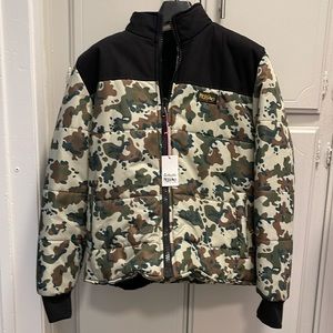 Men’s SM Mossimo Camo Puffer Jacket - NEW